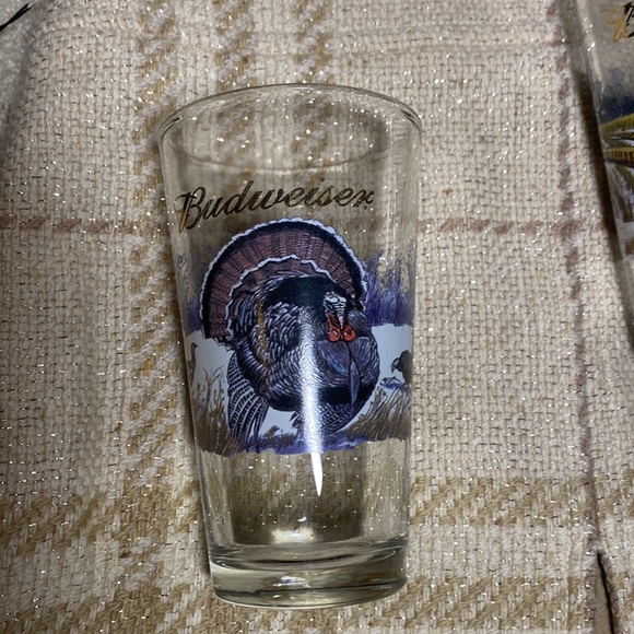 Budweiser Vintage Collectors Bar Glasses! Full Set of 6! - Picture 12 of 13